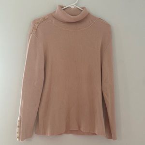 Womens Pink Turtle Calvin Klein Neck: XL